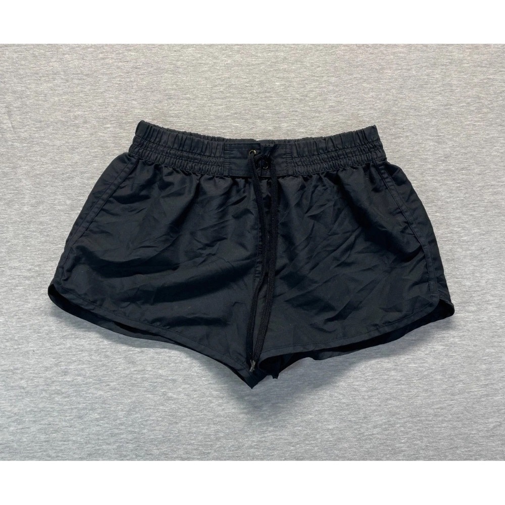 Ocean Pacific Athletic Shorts Womens 30 Black Stretch Workout Running Training